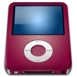 iPod Nano Red Alt Icon 256x256 png